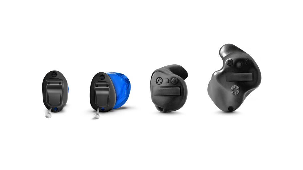 the Insio IX ITC/ITE (In-the-Canal/In-the-Ear) custom-fit hearing aids