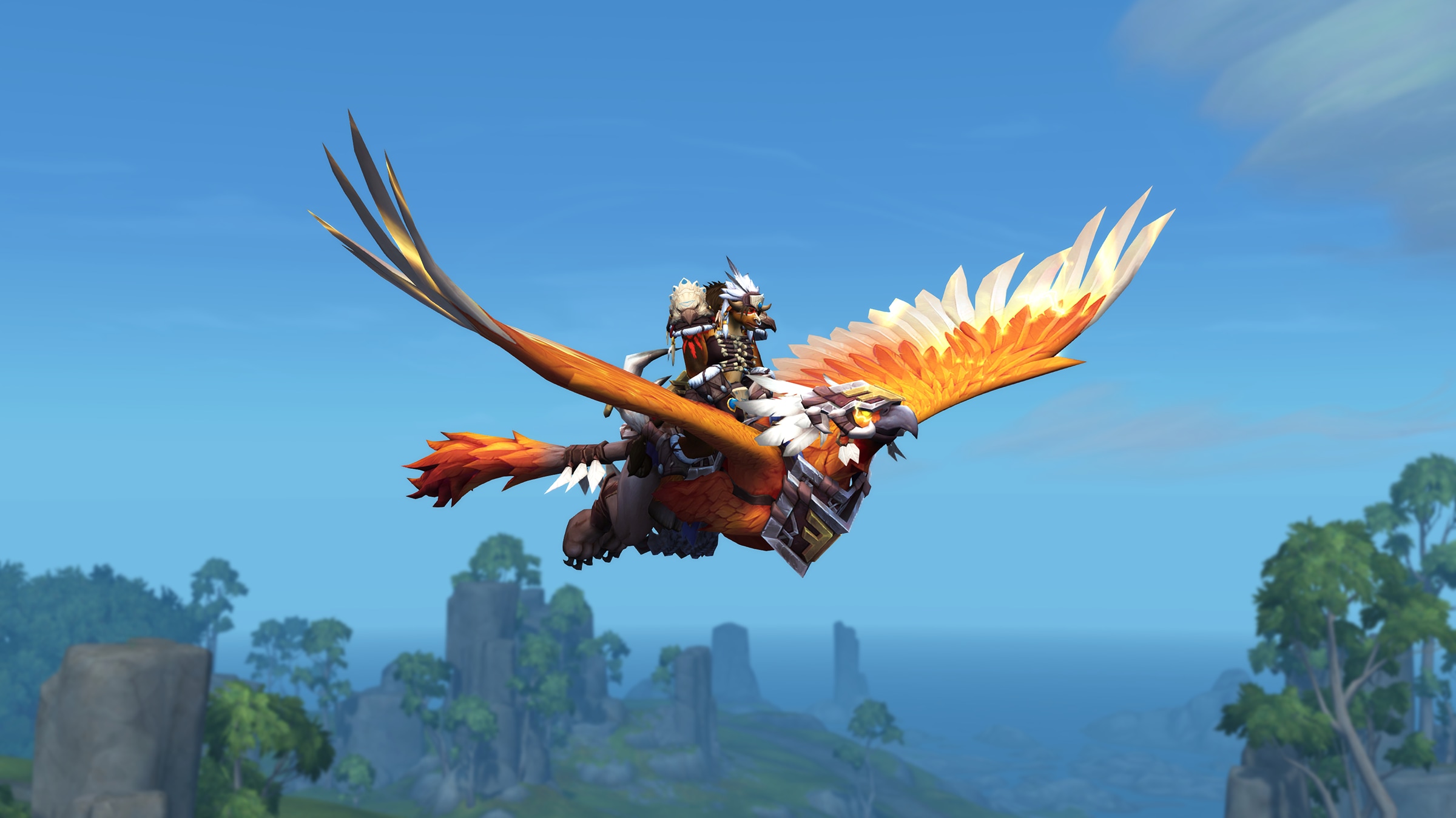 Cinder-Plumed Highland Gryphon