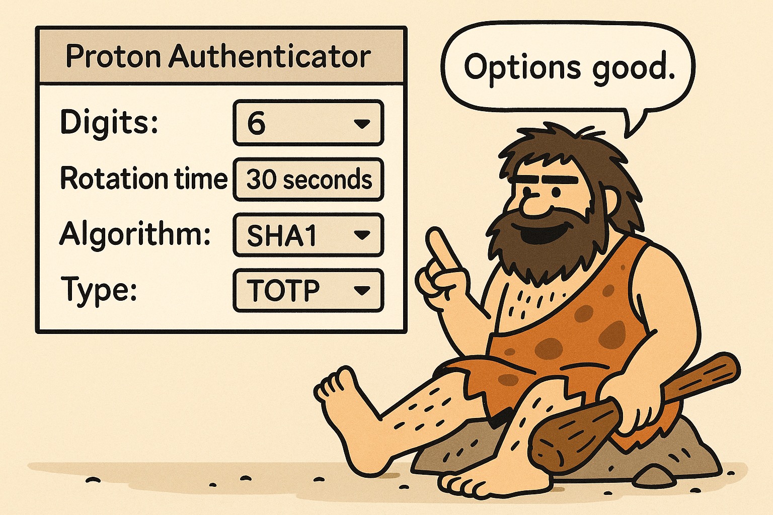 Thag on Proton Authenticator