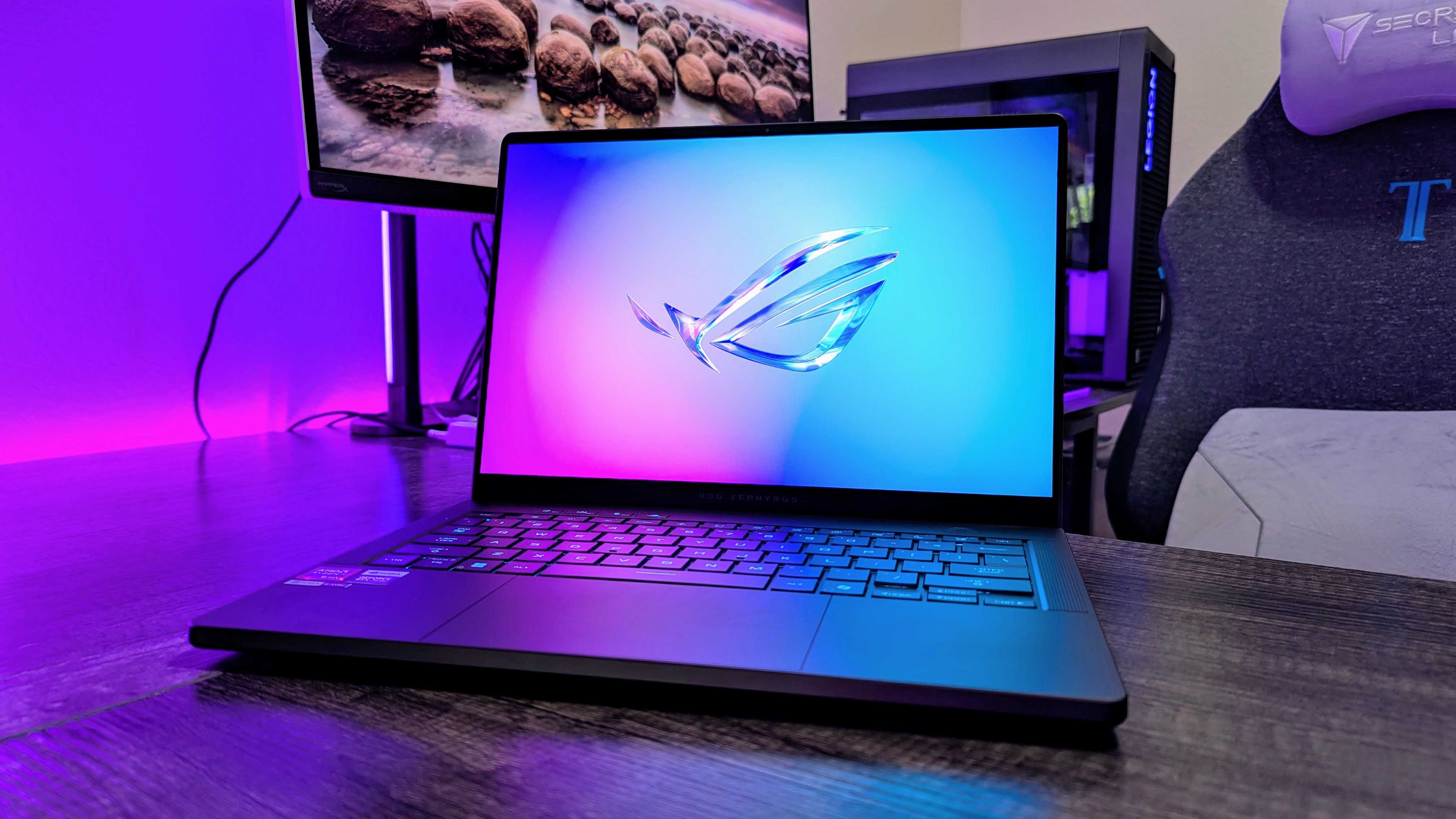 Image of the ASUS ROG Zephyrus G14 (2025) gaming laptop.