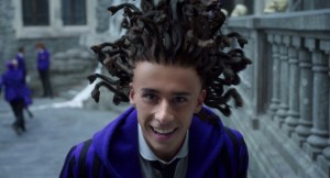Georgie Farmer as Ajax in 'Wednesday'