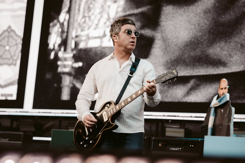 Noel Gallagher of Oasis at Croke Park. Photograph: Harriet TK Bols/Big Brother Recordings