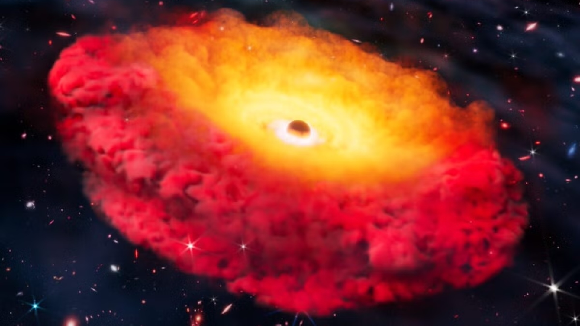 James Webb telescope spots earliest black hole in the known universe, looking ‘as far back as you can practically go’