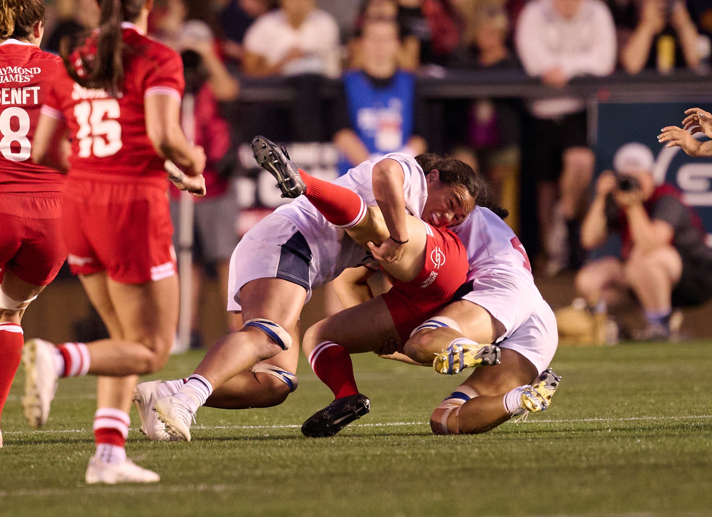 USA Women’s Eagles fall behind strong second half from Canada in final fixture ahead of Rugby World Cup