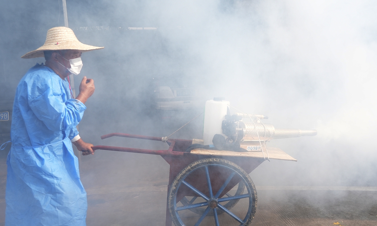Chikungunya fever under preliminary control in S.China’s Guangdong as weekly cases fall to 1,387