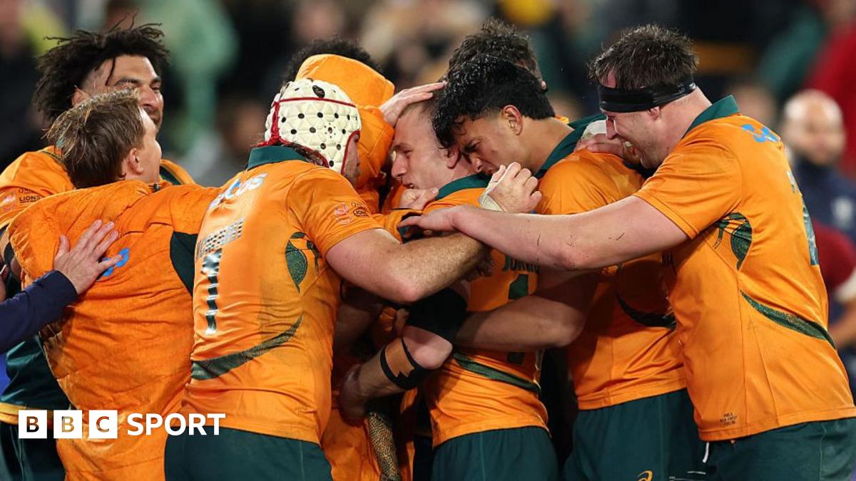 Australia 22-12 Lions: Wallabies bounce back to deny Lions series whitewash