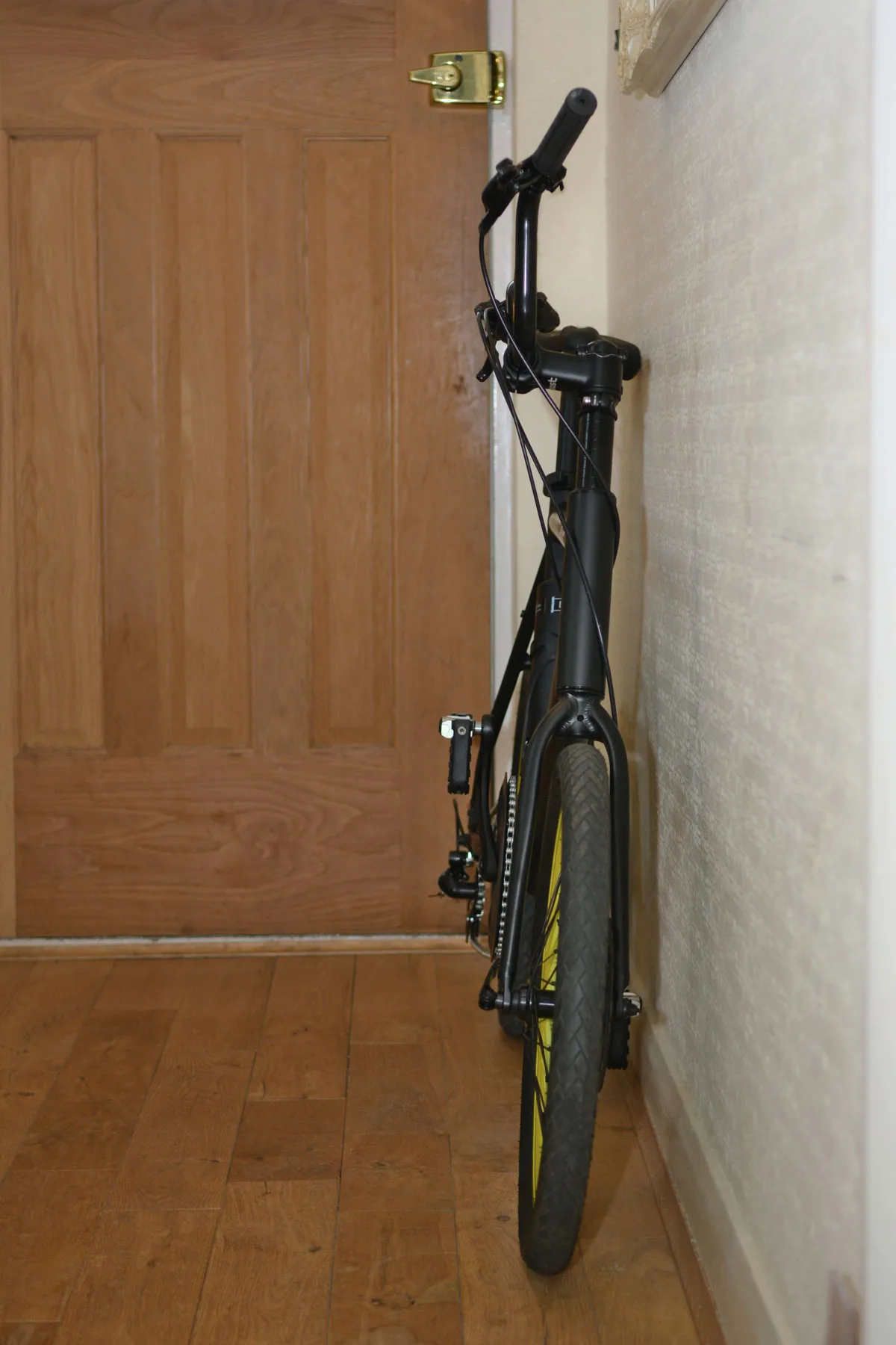 boost mini bike folded