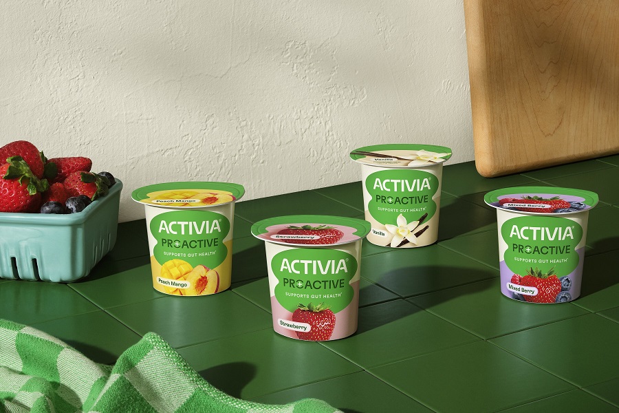 Activia Proactive yogurt cups