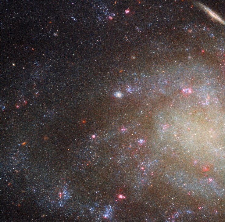 An image of the NGC 45 as released by ESA (Image source: ESA)