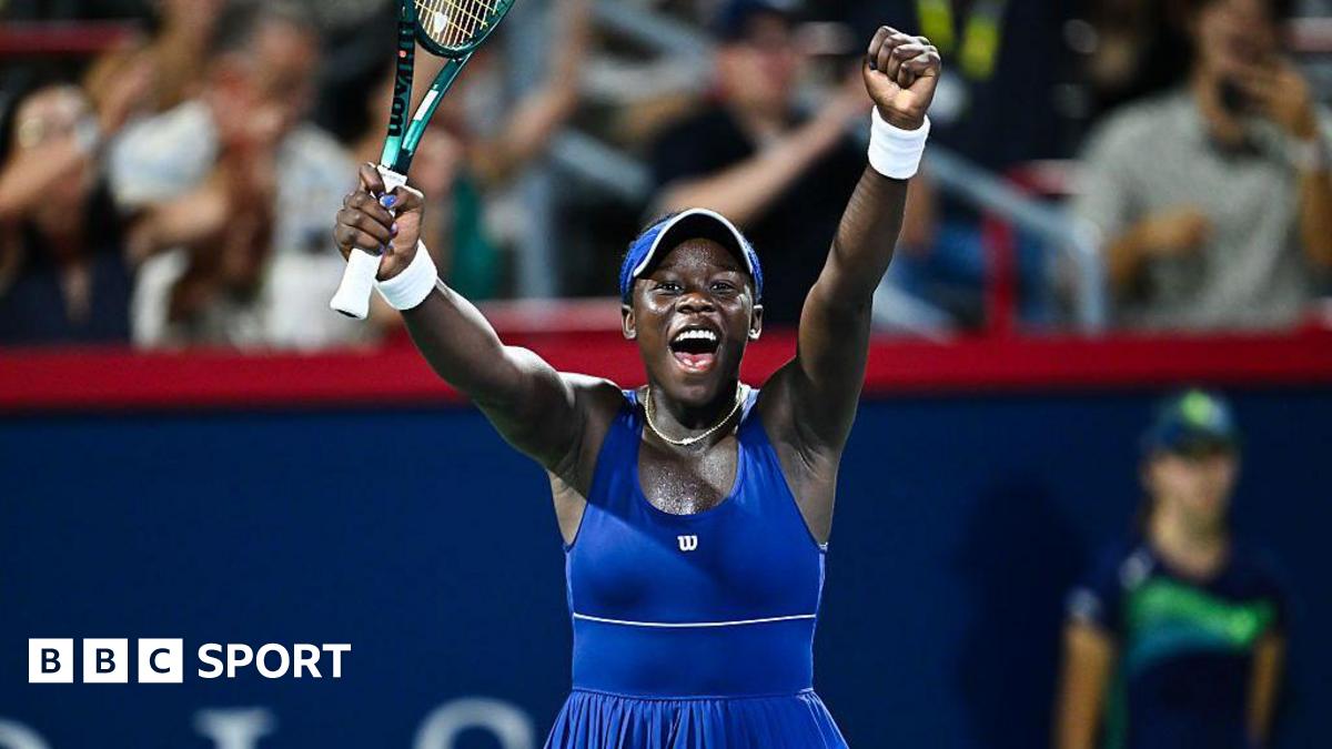 Canadian Open: Victoria Mboko stuns Coco Gauff to reach quarter-finals in Montreal