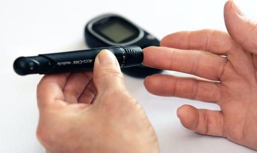 Diabetes increases the risk of frozen shoulder.(Pexels)