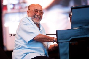 Eddie Pamieri at the Pritzker Pavillion in Millenium Park in Chicago, Illinois, June 27, 2016. (Photo by Paul Natkin/Getty Images)