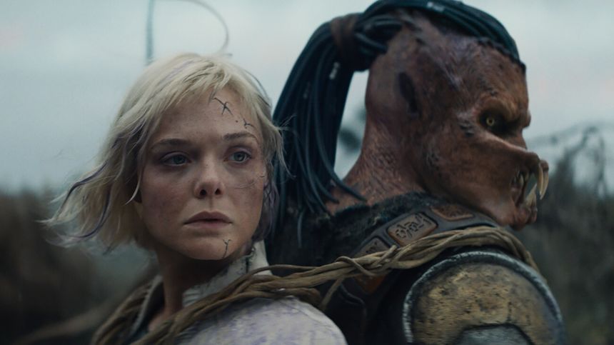 Elle Fanning and Dimitrius Schuster-Koloamatangi in