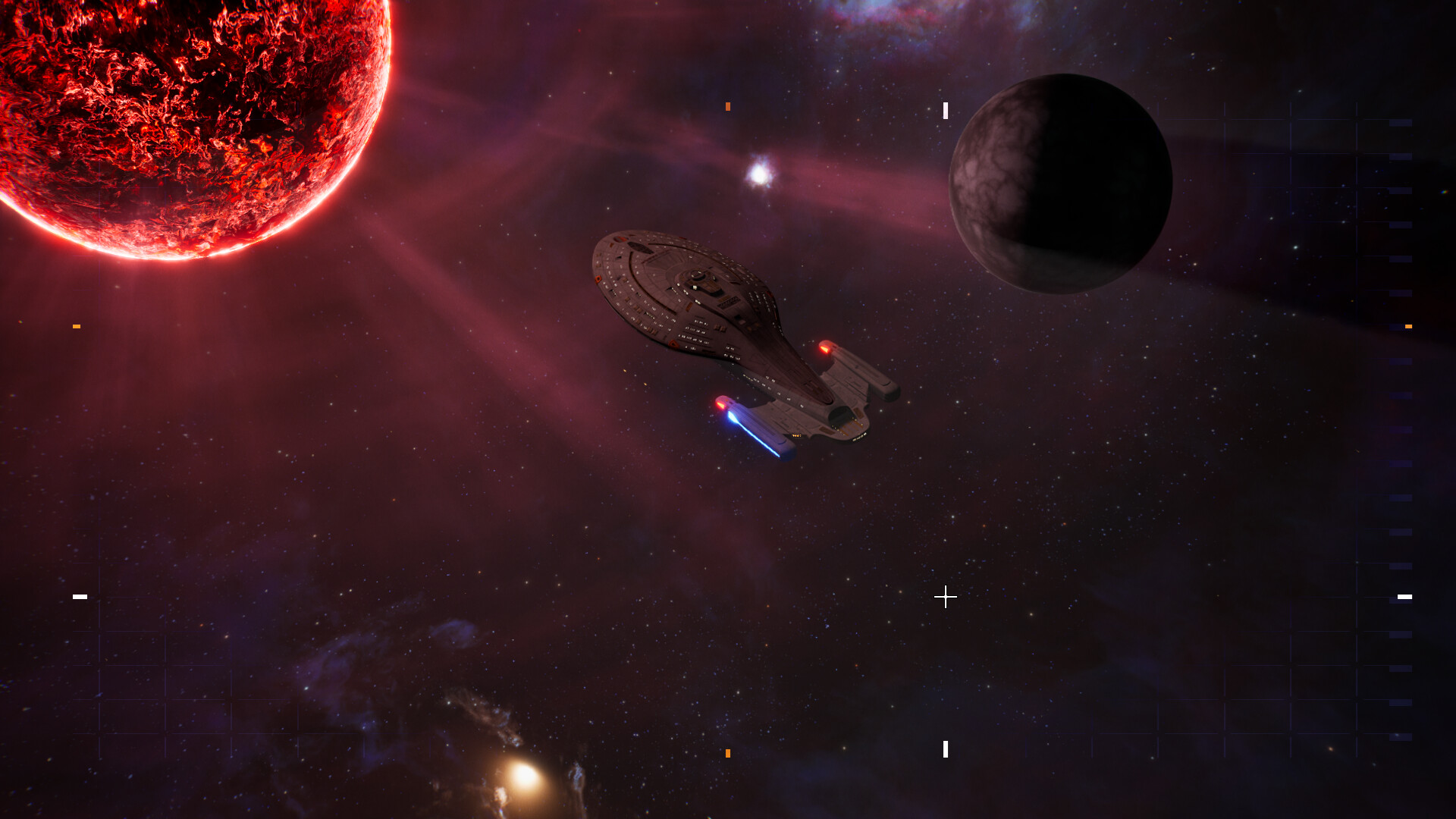 Screenshot from Star Trek Voyager - Across The Unknown, a strategy sci-fi video game based on Star Trek Voyager.