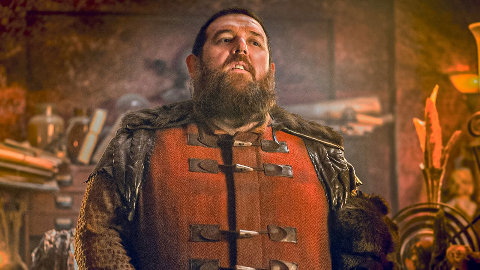 New ‘Harry Potter’ BTS Image Reveals Nick Frost’s Shockingly Perfect Look as Hagrid