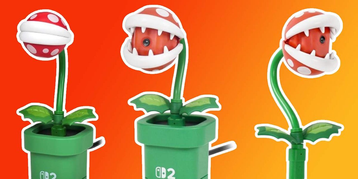Hori Piranha Plant camera for Switch 2 drops to its lowest ever price – but be warned