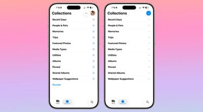 ios 26 collections rearrange