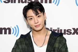NEW YORK, NEW YORK - SEPTEMBER 22: Jung Kook visits SiriusXM at SiriusXM Studios on September 22, 2023 in New York City. (Photo by Jamie McCarthy/Getty Images)