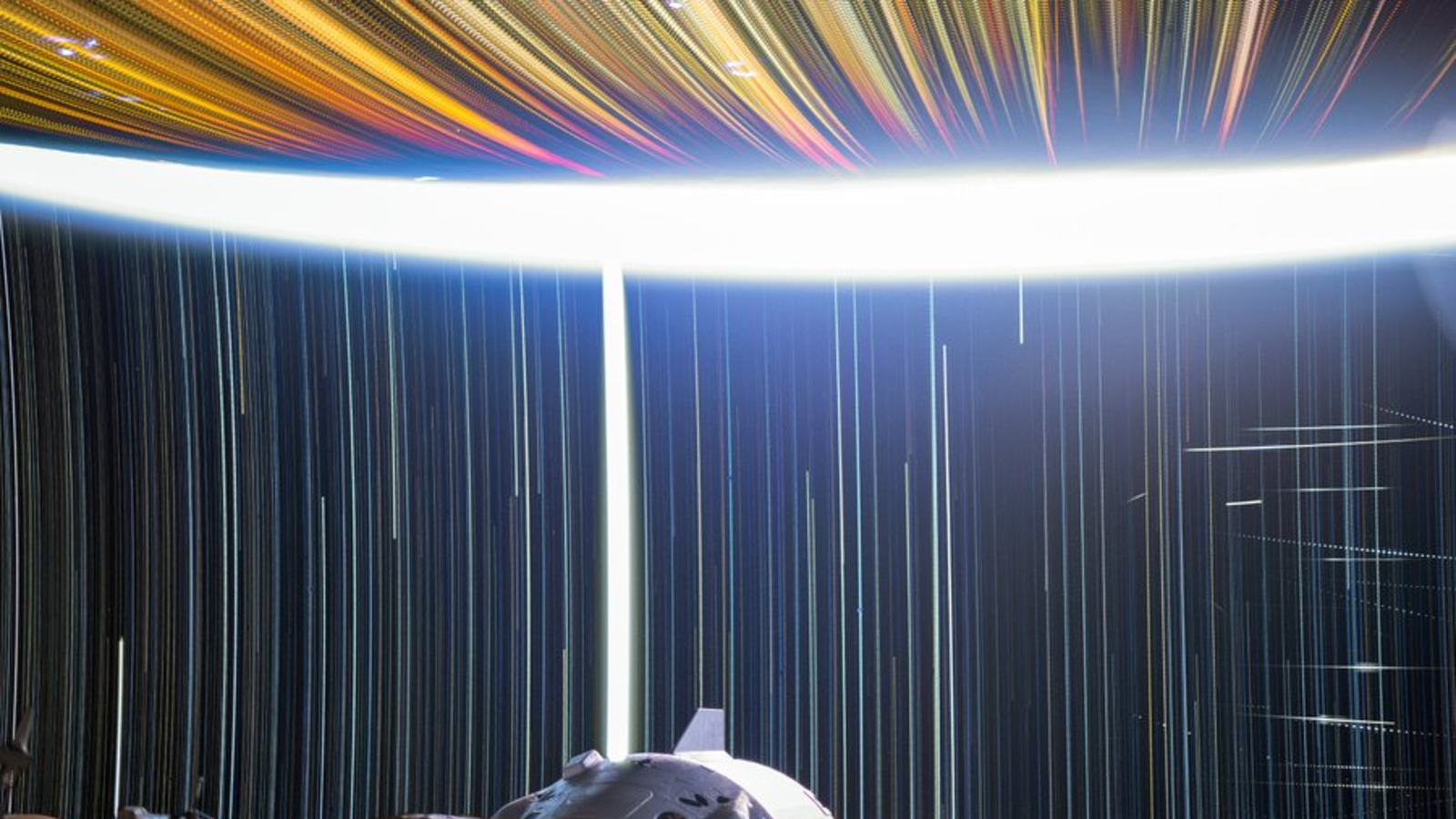 ISS astronaut captures breathtaking star trails photo of the day for Aug. 11, 2025