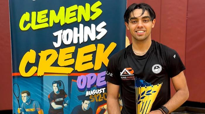 Pakistan’s Ashab Irfan secures Johns Creek Open squash title in US