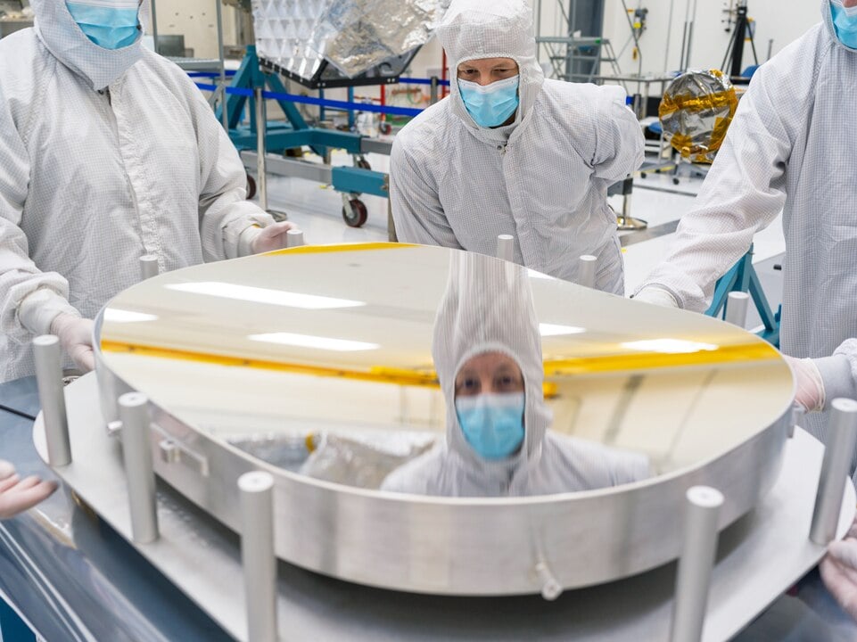 NEO Surveyor's mirror (Credit : NASA/JPL-Caltech)