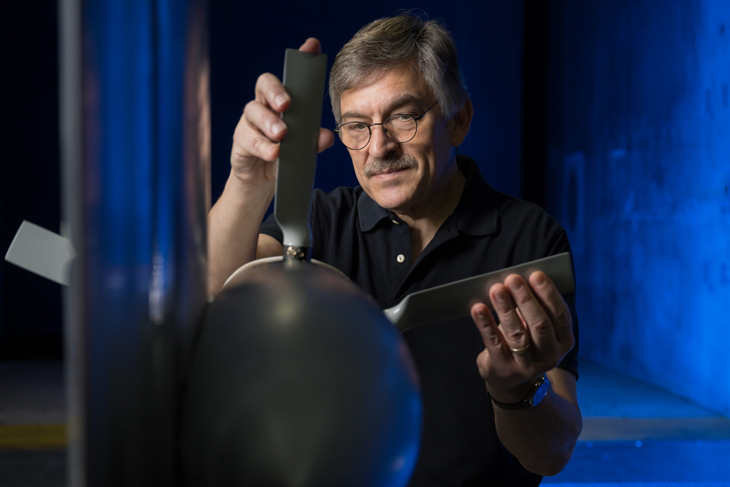 NASA Uses Wind Tunnel to Test Advanced Air Mobility Aircraft Wing