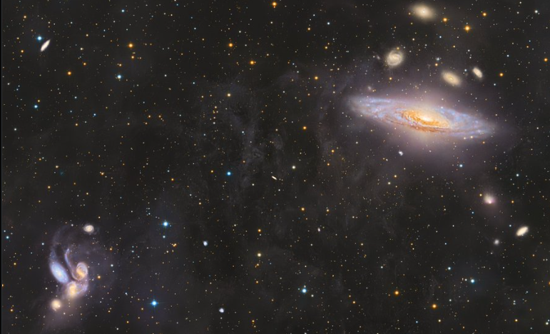 NGC 7331 (Photo: Chuck's Astrophotography via X)