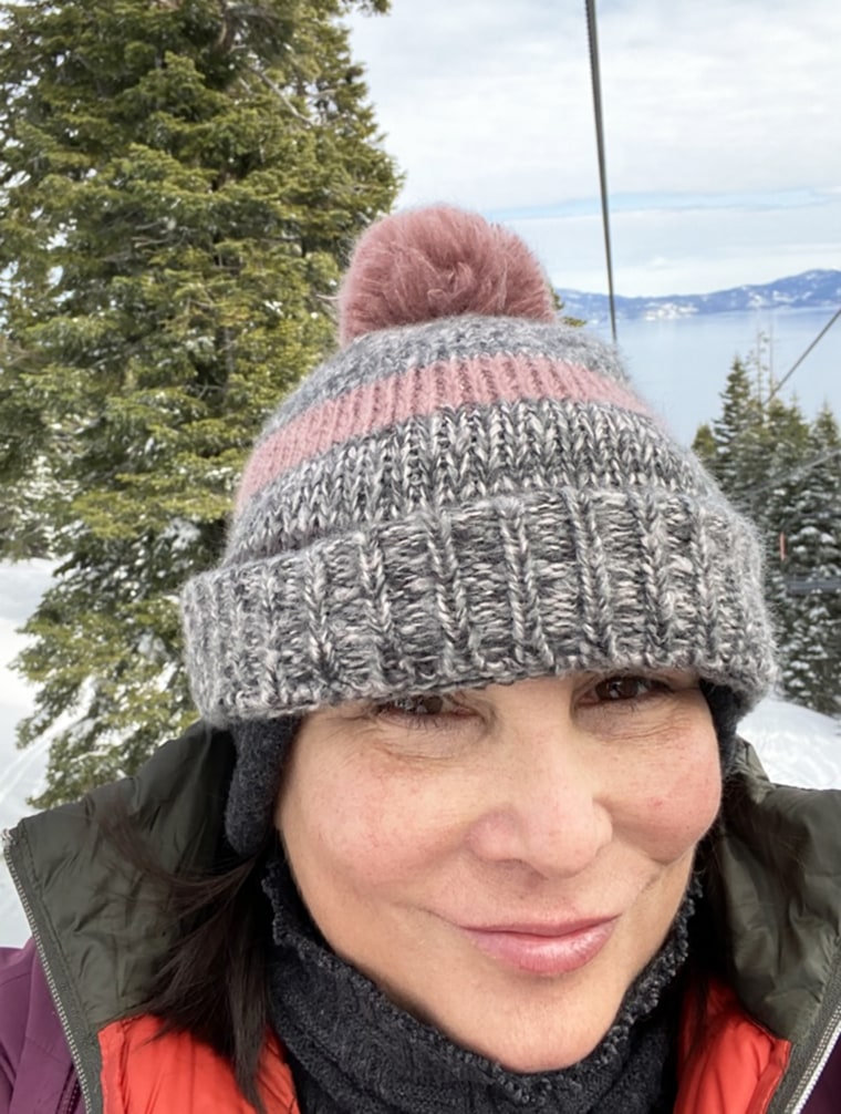 Tania Rodrigues feels grateful that lung cancer treatments have improved, allowing her more time to appreciate life.