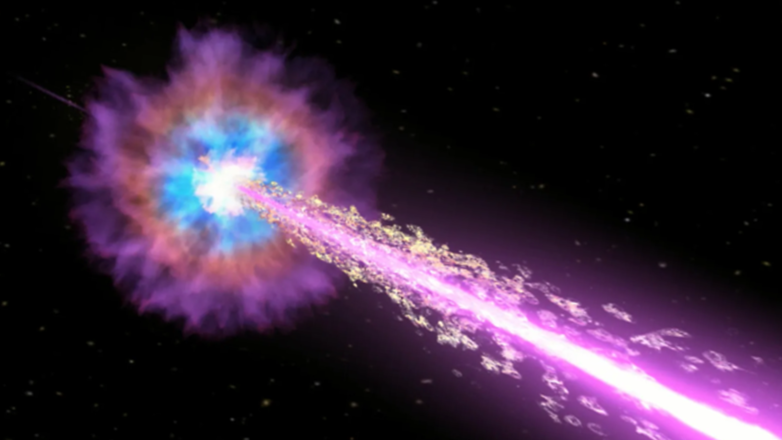 Astronomers trace massive cosmic explosion back 12 billion years. ‘This is the most distant event where we can directly see light escaping from around stars’