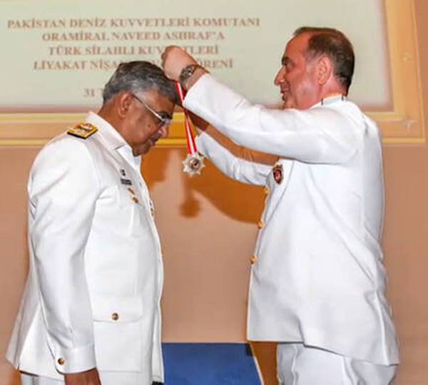 Pak Navy chief conferred Legion of Merit award in Turkiye