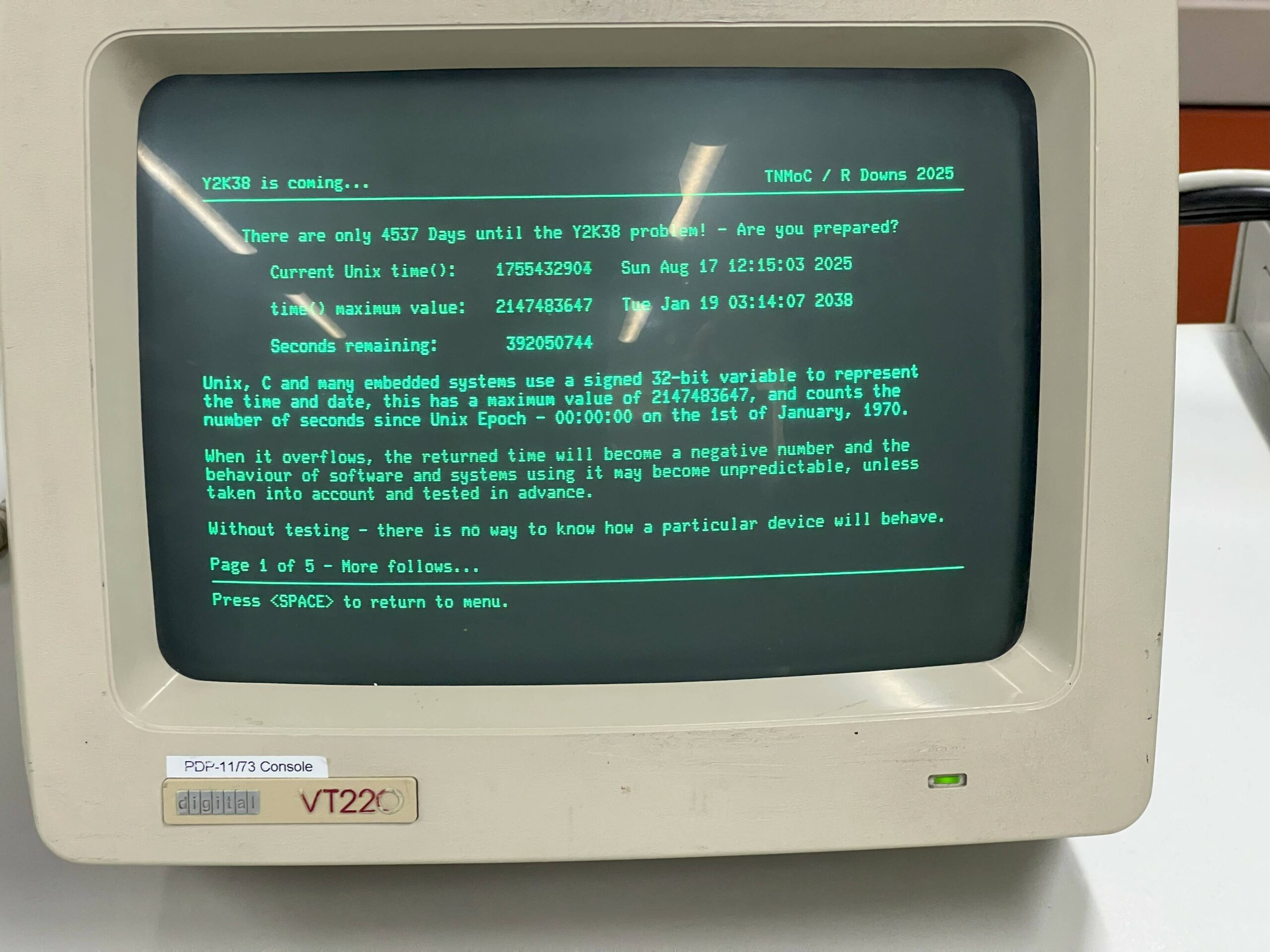 The Unix Epochalypse might be sooner than you think • The Register