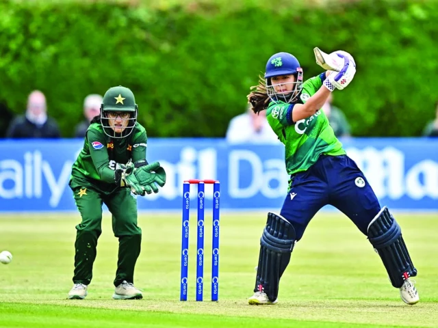 Sana bags T20I career best 4-26 as Ireland take lead