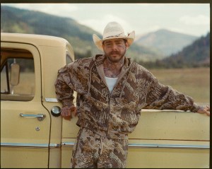 Post Malone wears Skims' heavyweight fleece fabrication in new campaign.