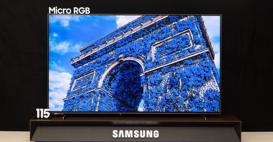Samsung has launched a Micro RGB TV with impressive color accuracy