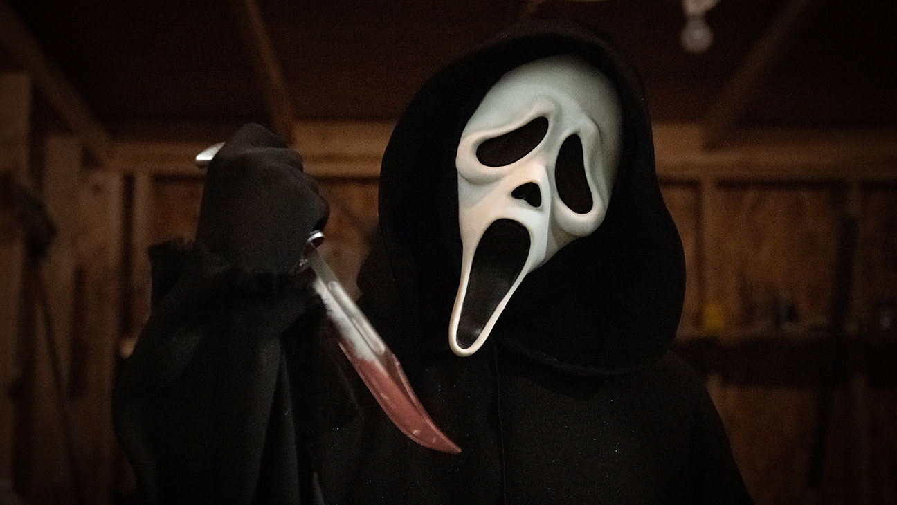 Ghostface in Paramount Pictures and Spyglass Media Group's "Scream."