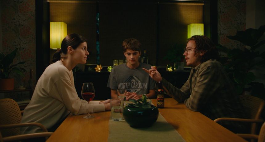 Alexandra Daddario, Corey Fogelmanis and Cole Sprouse in “I Wish You All the Best.