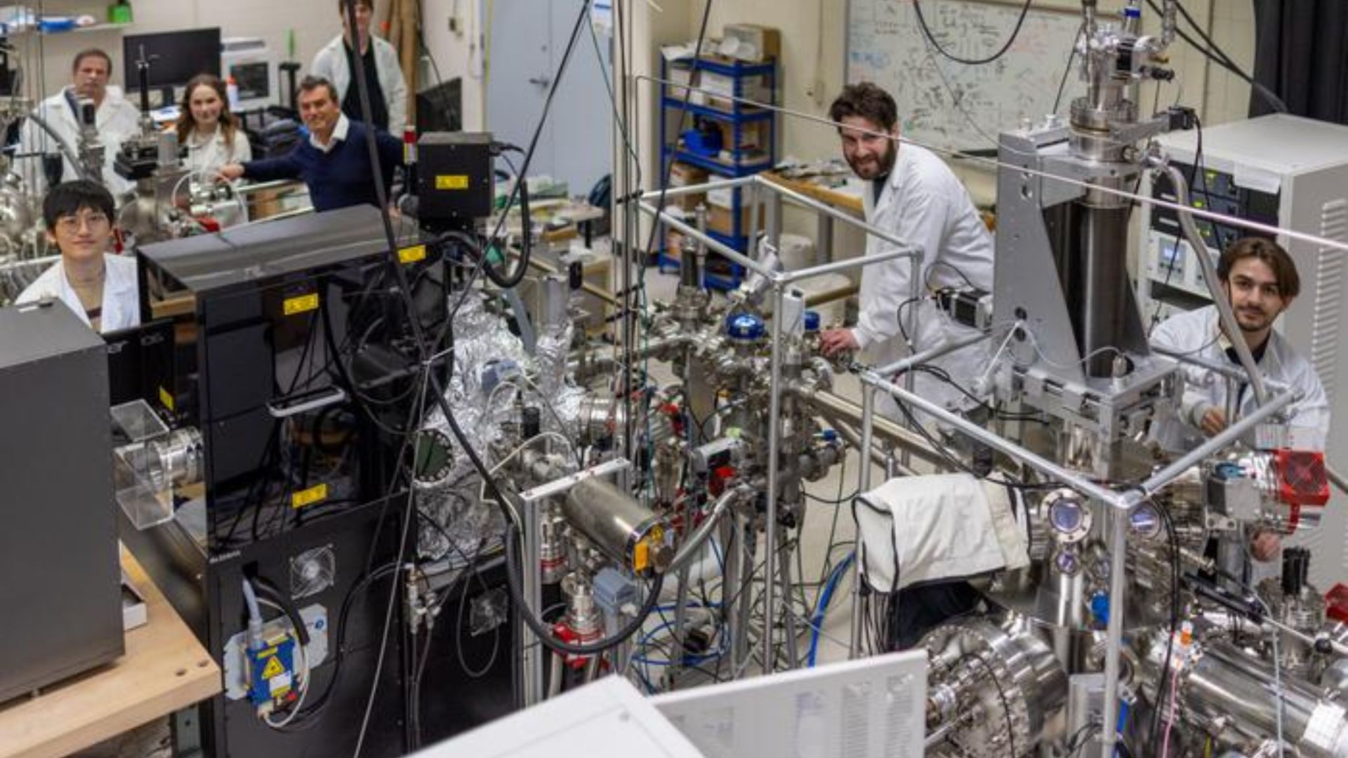 Rutgers University physicists are finding new ways to use advanced technologies to control and manipulate materials.