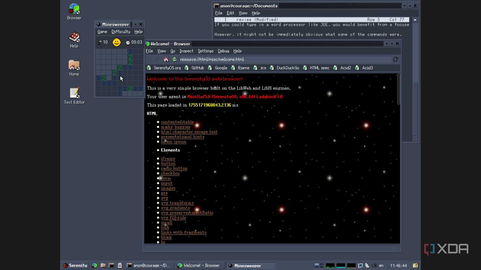 Multitasking with SerenityOS