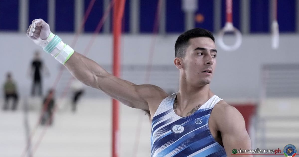 Italian gymnast Lorenzo Bonicelli ‘talking again’ and eating ‘naturally’ as he recovers from serious neck injury