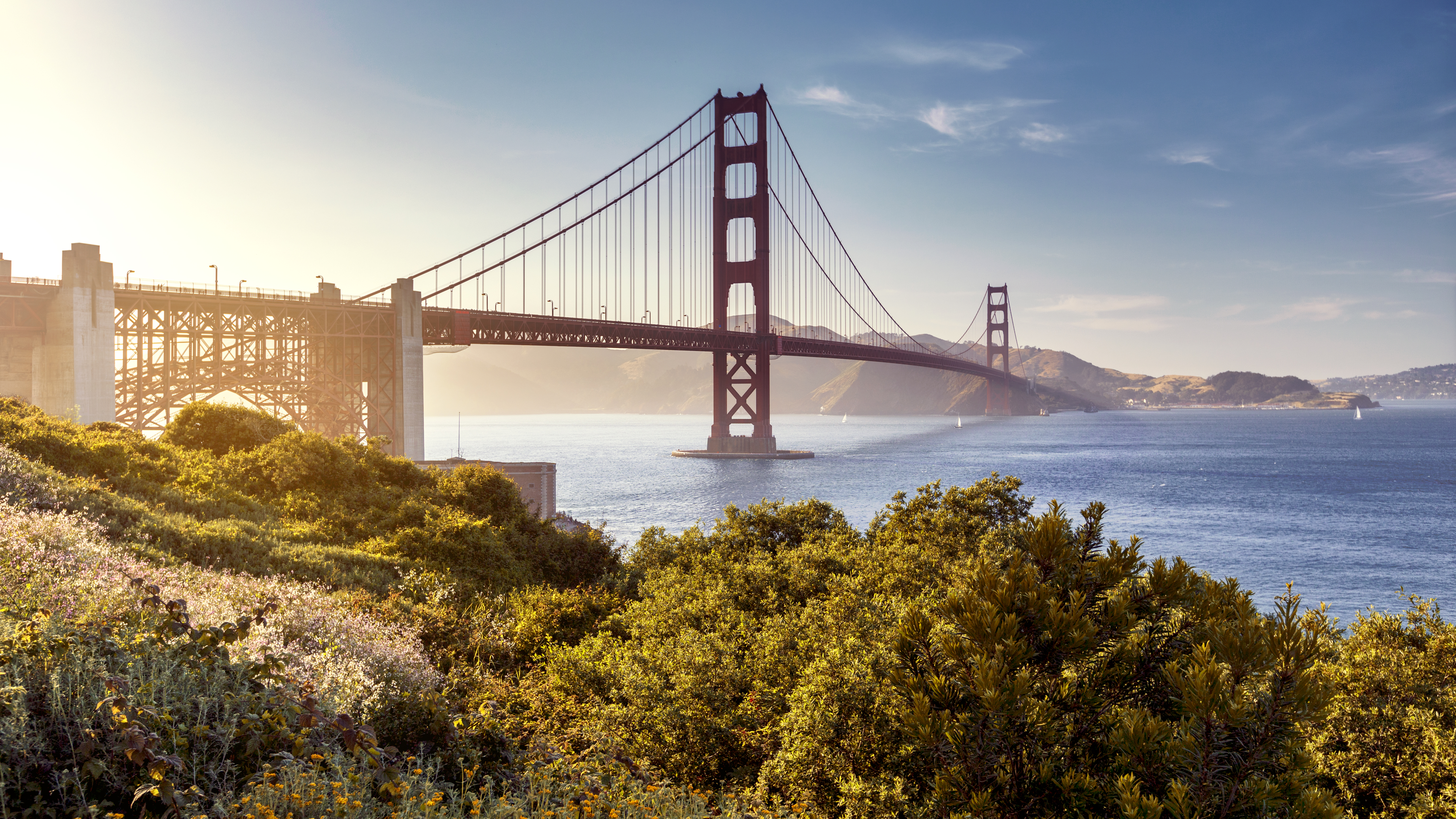 Golden Gate Bridge in San Francisco.