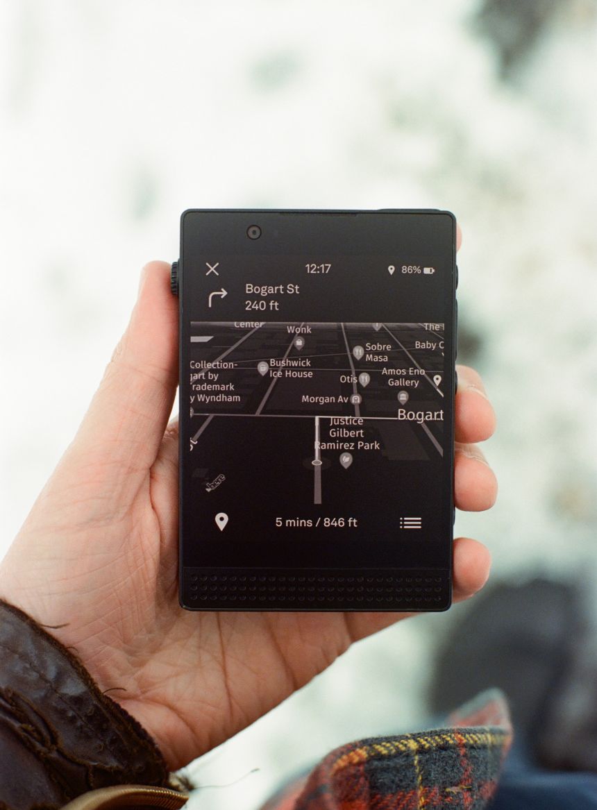 The Light Phone III, released in spring 2025, features tools like maps built from scratch by the team at Light.