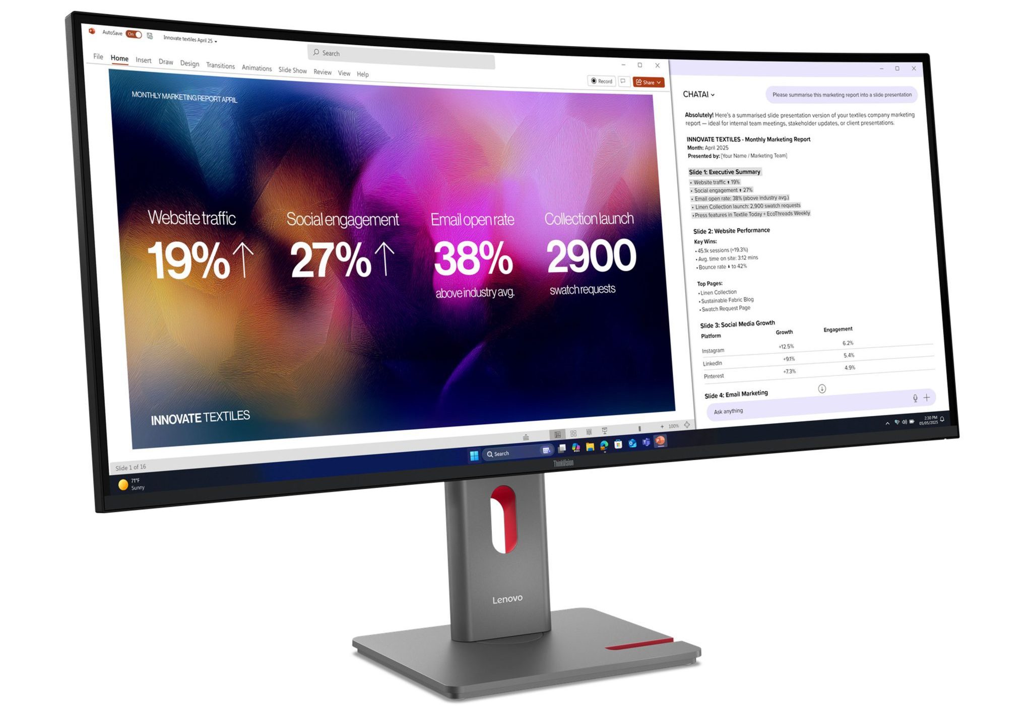 ThinkVision P40WD-40