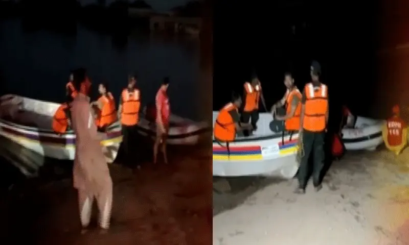 Five drown as Rescue 1122 boat capsizes in Multan amid flood evacuation: officials – Pakistan