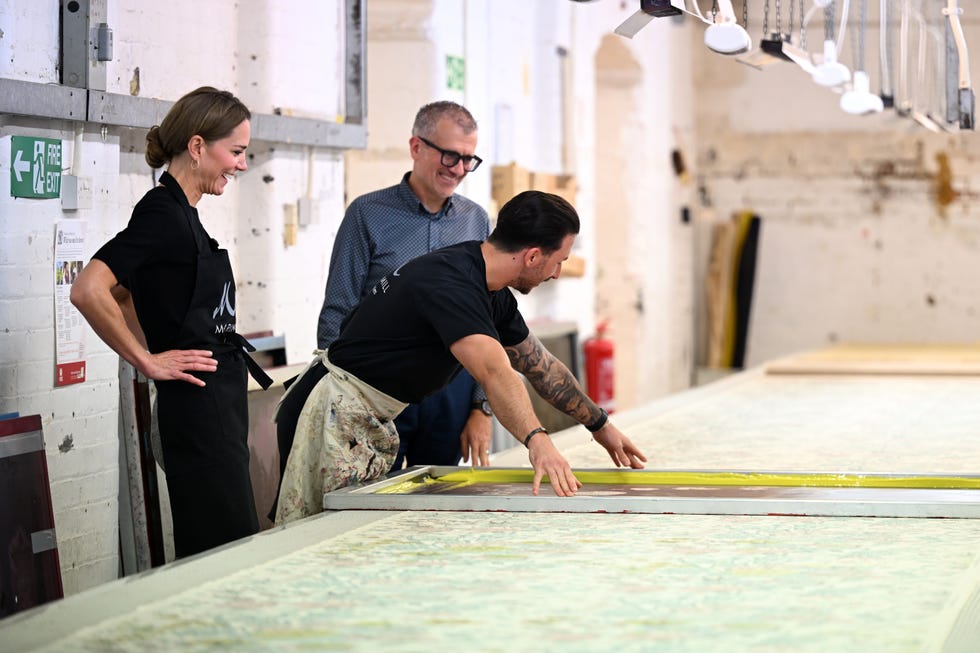 The Princess Of Wales Celebrates British Craftmanship