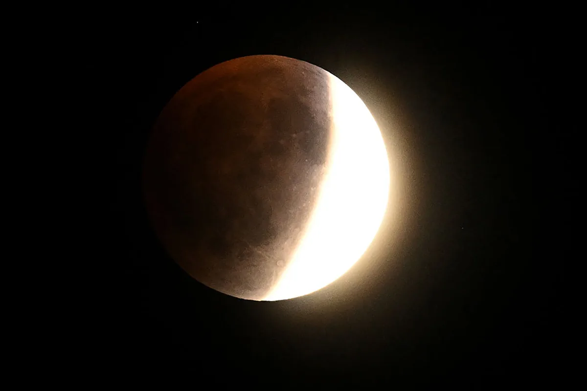 Blood Moon of 7 September 2025 over Islamabad, Pakistan. Photo by AAMIR QURESHI/AFP via Getty Images