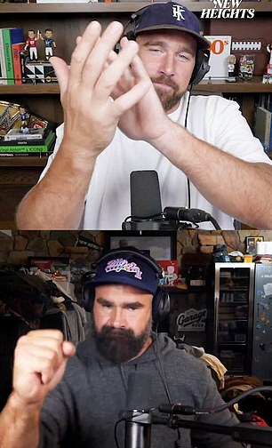 His brother Jason celebrated the exciting news with him on their podcast