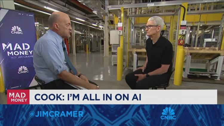Apple CEO Tim Cook: Tariffs are a motivating factor for any business right now