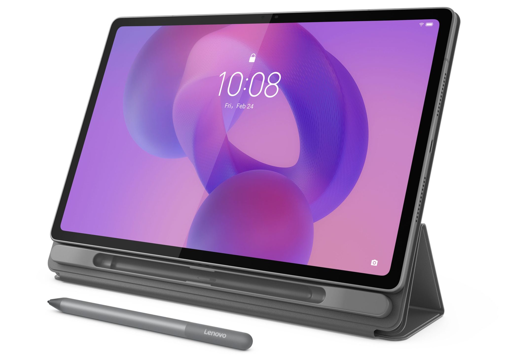 The Lenovo Idea Tab Plus with Folio and Pen