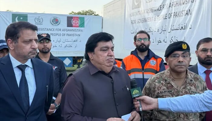 Pakistan dispatches humanitarian aid for Afghanistan’s earthquake victims