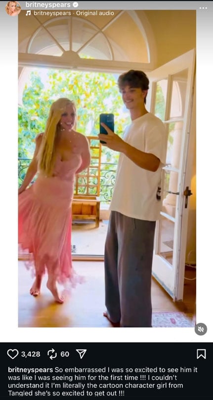 Britney Spears radiates joy in new video with son Jayden: Watch